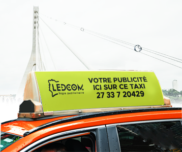 Affichage sur les taxis compteurs